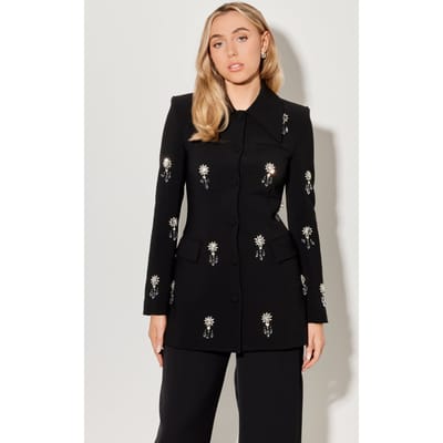 Odd Muse Crystal Jacket Black Maat: XS | Blazers Outlet | Dames | Zwart