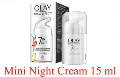 Olay Total Effect 7 In One Night Firming Moisturiser | 15 Ml