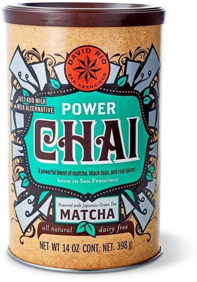 David Rio Chai Tea Latte Power Chai® Matcha (vegan en zuivelvrij)
