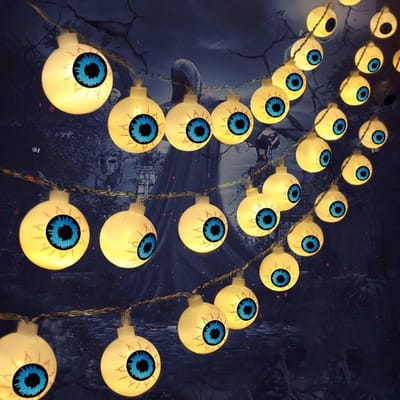 Equivera Halloween Lichtsnoer - Halloween - Halloween Versiering - Halloween Verlichting - Halloween Lampjes