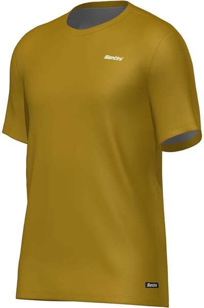 Santini Stream T-shirt Met Korte Mouwen Groen S Man
