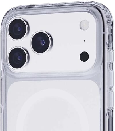 Tech21 Evo Clear - Telefoonhoesje iPhone 17 Pro Max - Schokbestendig - MagSafe - 3,6 meter valbestendig