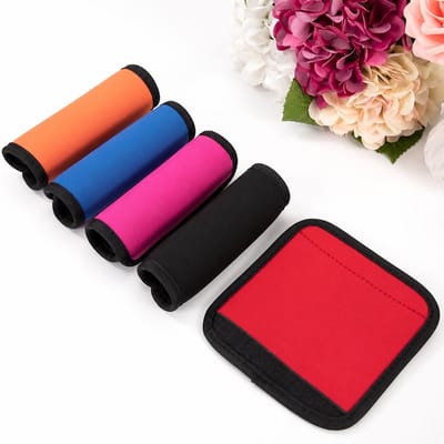 VHV - Bagage Handvatbeschermer - Koffer handvat cover - comfortabele herkenbare handgreepbeschermer - Voor reizen en luchthaven