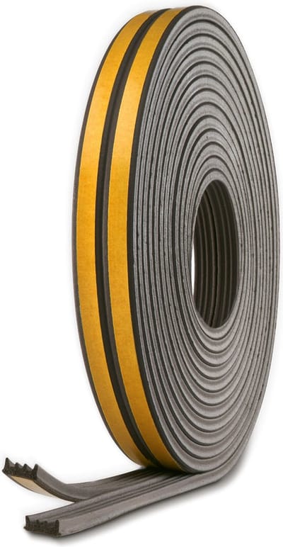 PARKSIDEÂ® W-profiel rubberen afdichting 2x 5 m