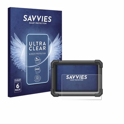 Savvies - Screenprotector voor Launch X-431 Pro Dyno - Folie Beschermfolie transparant 6 Stuks