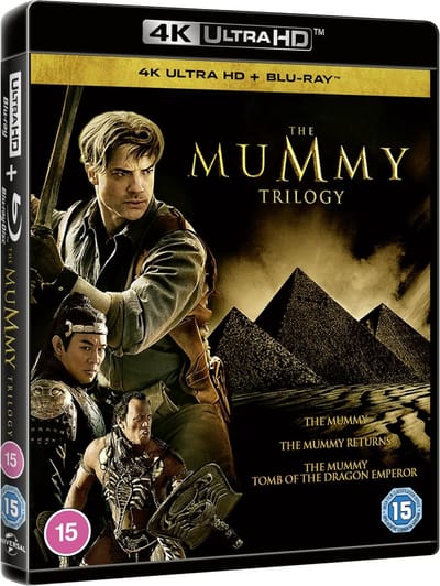 The Mummy / The Mummy Returns / The Mummy: Tomb of the Dragon Emperor - 4K Ultra HD + Blu-ray - Import