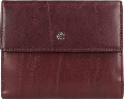 Esquire Toscana Portemonnee RFID-bescherming Leer 12 cm - Jongens - Horizontaal - coffee