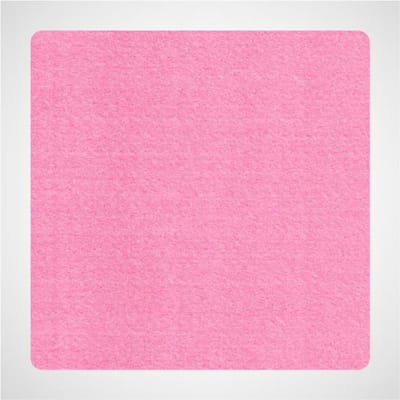 Vierkante vilt onderzetters - Roze - 6 stuks - 10x10 cm - Glas onderzetter - Cadeau - Woondecoratie - Woonkamer - Tafelbescherming - Onderzetters Voor Glazen - Keukenbenodigdheden - Woonaccessoires - Tafelaccessoires