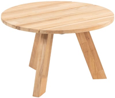 4 Seasons Outdoor Cosmic loungetafel Ø65 cm antractiet - teak