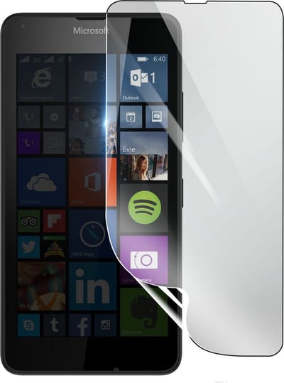 3mk, Geschikt voor Microsoft Lumia 640, Schokbestendige Hydrogel Screenprotector, Transparant
