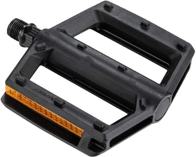 Platte MTB Pedalen - Fietspedalen Outdoor - Fietsen Mountainbike - Antislip Polypropyleen - Standaard Maat - Zwart
