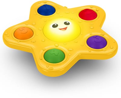 Baby activity met zuignap pop & glow - Baby Einstein - vanaf 6 maanden