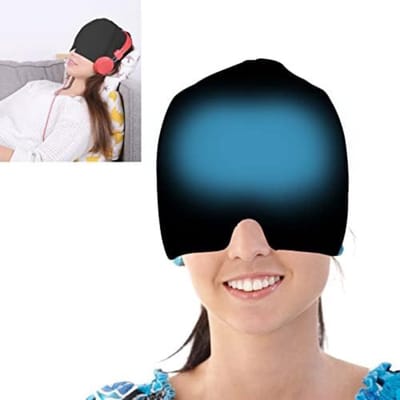 Migraine Muts - Migraine Masker - Hoofdpijn Masker Merk: Merkloos - Zwart
