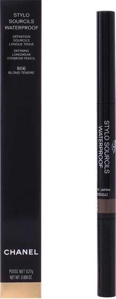 Chanel Langhoudend Wenkbrauwpotlood Voor Definitie Chanel - Stylo Sourcils Waterproof Langhoudend Wenkbrauwpotlood Voor Definitie 806 BLOND TENDRE