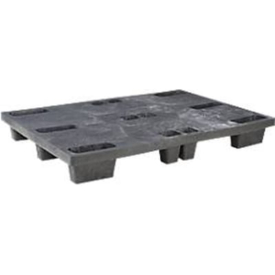 Stapelpallet langs 4 zijden inrijvakken, 800 x 1200 mm, 5 stuks