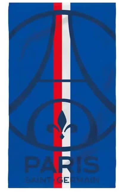 Paris Saint Germain Strandlaken Logo - 70 x 150 cm - Katoen