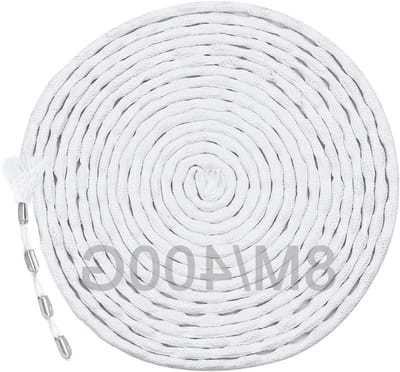 Zware Loodband voor Gordijnen, 5 Meter, Ideaal voor Glad Hangen en Perfect Vouwen, Geschikt voor Stof en Horren