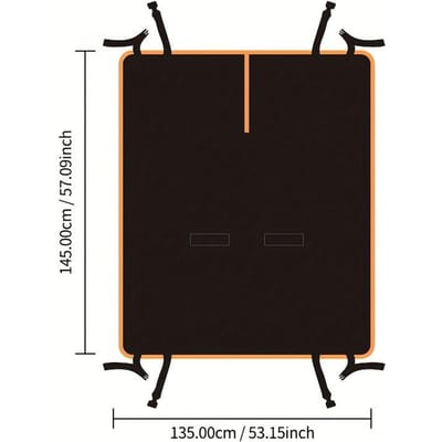 Housse de siège auto pliable pour animaux de compagnie - Polyester durable, Antidérapant, Hamac étanche pour chien pour siège arrière, Facile à nettoyer, Housse de siège auto pour chien 1pc