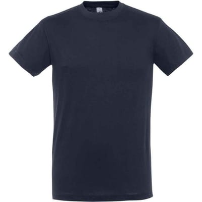 SOLS Unisex Regent T-shirt voor volwassenen (Marine)