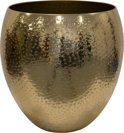 Ter Steege Bloempot Selena Metaal Goud D 31 cm H 30 cm