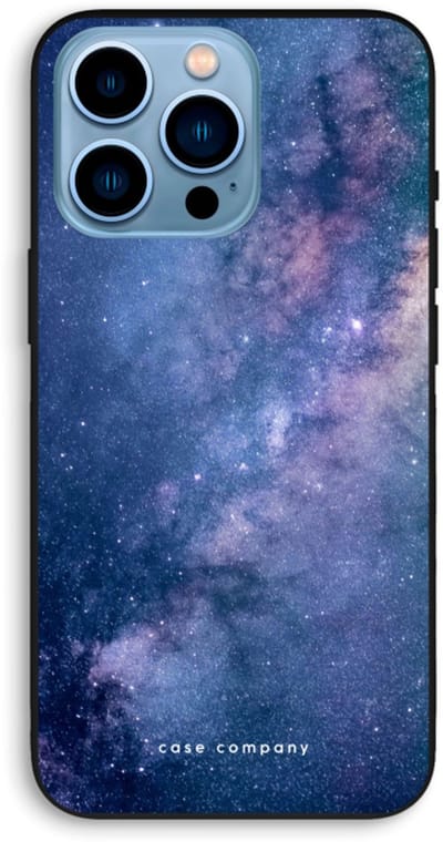 Case Company® - Hoesje geschikt voor iPhone 13 Pro Max hoesje - Nebula - Biologisch Afbreekbaar Telefoonhoesje - Bescherming alle Kanten en Schermrand