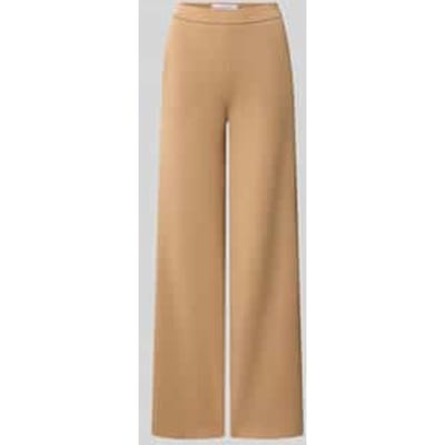 regular fit wijde broek met zij-steekzakken model 'PALINA'