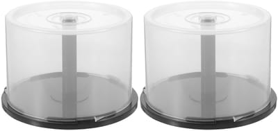 Dailygoods- CD-Kubussen Robuust - CD-opbergdoos - DVD-houder - Lege pagina's - Polypropyleen - Bescherming tegen krassen