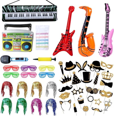 Foto-rekwisieten, fotobox, accessoires, fotobox, rekwisieten, feestdecoratie voor bruiloft, Halloween, Kerstmis, tafeldecoratie, verjaardag, carnaval, oudejaarsavond, decoratie, feestdecoratie