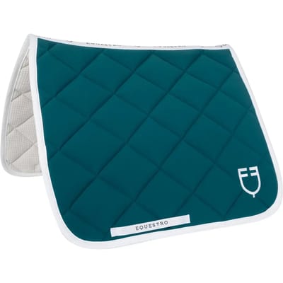 Dressuurmat paard met logo Equestro