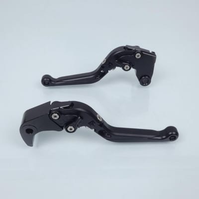 Levier alu CNC noir Sifam pour moto Kawasaki 600 Zx-6 Rr Ninja 2005 à 2006 Neuf