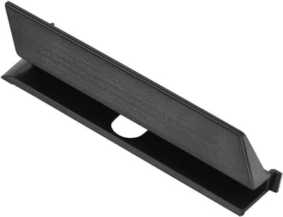 Vervangende Plastic Deurcover voor HDD Lock voor PS4 Pro Console - Zwart, Slipbestendig en Duurzaam