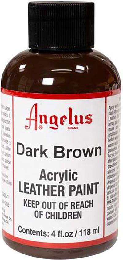 Angelus Leerverf Donker Bruin - 118ml