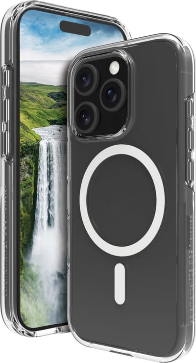 Dbramante1928 - Iceland Ultra D3O Mag geschikt voor iPhone 16 Pro Hoesje - transparant | transparant