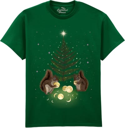 Eekhoorns Midnight Feast The Coloured House T-shirt M