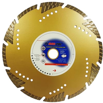 MAR-POL GC Serie - Diamantdoorslijpschijf - 230mm - Geschikt voor Bouwmaterialen