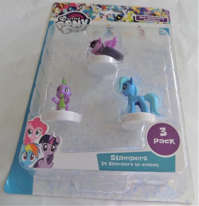 My little pony 3 pack stampers assorti
