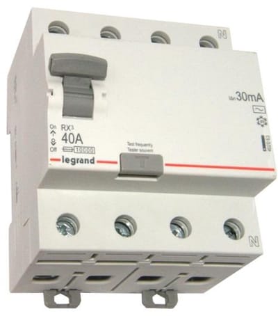 Legrand RX3 - Differentieelschakelaar - 40A - 30mA - 4P