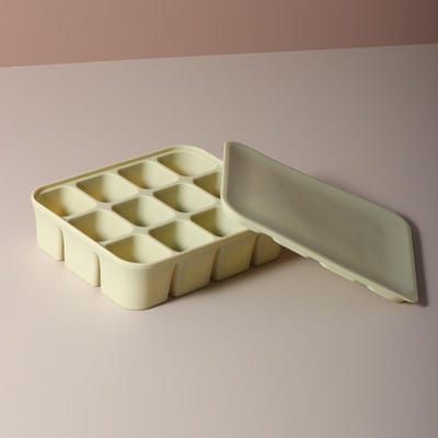12 Vakken IJsblokjesvorm Silicone IJsblokjesbak Vierkante Bakvorm Gemakkelijk Loslaten Silicone IJsblokjesvormen Bar Keukenaccessoires