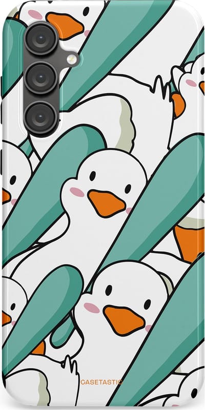 Casetastic Hoesje Geschikt voor Samsung S23 FE - Stijlvolle Beschermende Duo-layer Case - Ganssterk