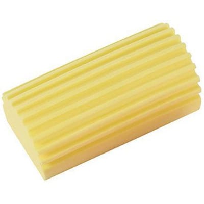 Ultra-absorberende, pluisvrije keukenspons voor sterke vlekverwijdering en glasreiniging geel