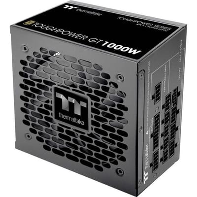 Thermaltake Toughpower GT - Interne Voeding - 80+ Platinum - 1000W - ATX 3.1 - PCIe Gen 5.1 - Zwart