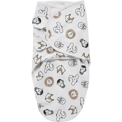 Meyco Baby Animal swaddlemeyco inbakerdoek - multicolour - 4-6 maanden - 1.0 TOG