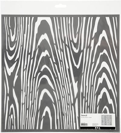 Sjabloon, boom, afm 30,5x30,5 cm, dikte 0,31 mm, 1 vel