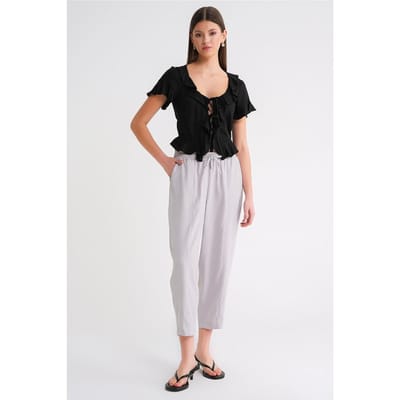 Salwar Fit Tailleband Broek