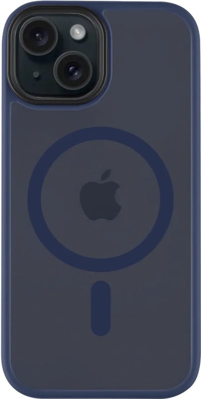 Tactical iPhone 15 MagForce Hyperstealth Cover – Hoesje – Deep Blue