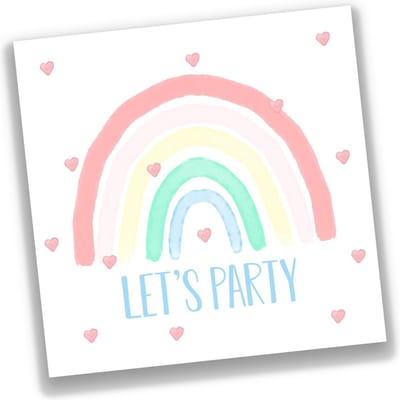 uitnodiging kinderfeestje regenboog - rainbow - regenboog - feest
