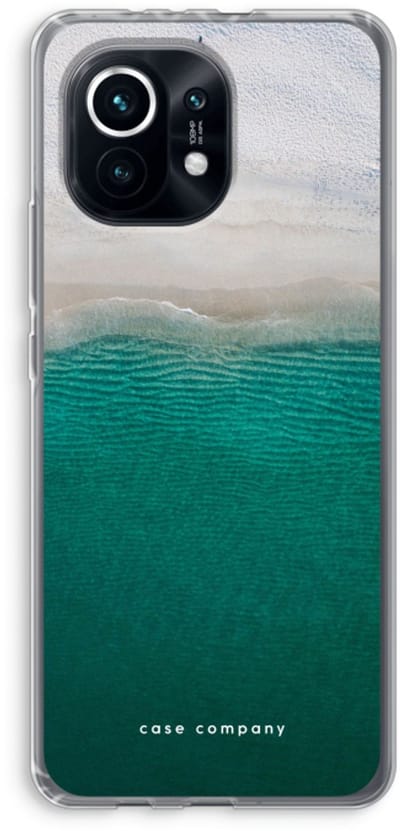 Case Company® - Hoesje geschikt voor Xiaomi Mi 11 hoesje - Stranded - Soft Cover Telefoonhoesje - Bescherming aan alle Kanten en Schermrand