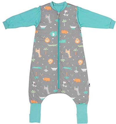 Babyslaapzak met Voeten 2,5 TOG - Voorjaar en Winter - Ideaal voor Kinderen van 80-90 cm
