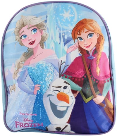 Disney Frozen Rugzak / schooltas – 30x25 cm – Blauw/Paars