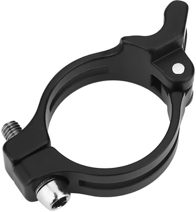 Dailygoody - Voorderailleur klem - Aluminium legering - Duurzaam en stevig - Fietsaccessoire - Verstelbare soldeer clip - Geschikt voor kettingschak